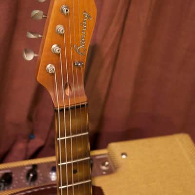 Banning Guitars Custom Strat 2014 Old Growth Sugar Pine image 3