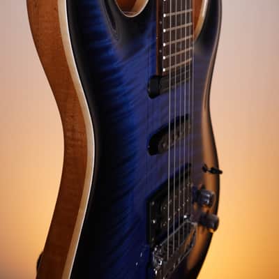 Framus Custom Shop Diablo Supreme X Order Masterbuilt HSH Blue Blackburst image 9