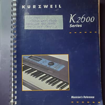 Kurzweil K2600R early 2000s - Dark blue image 4