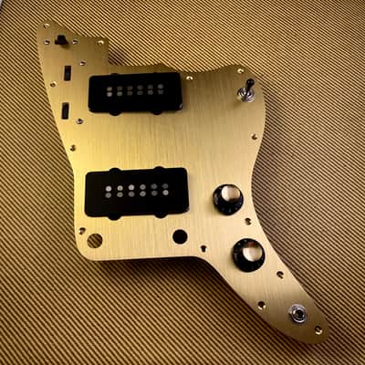 Alternate Dimension Fat Jazzmaster Anodized Pickguard with Offset Fuzz Circuit image 4