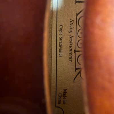 Kessler SV-100 4/4 Full Size Violin - Golden Brown image 14