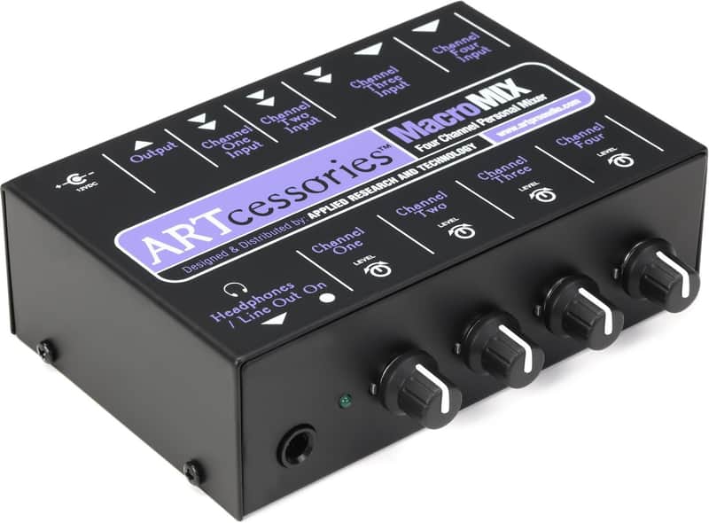 ART MacroMIX Four Channel Personal Mixer image 1