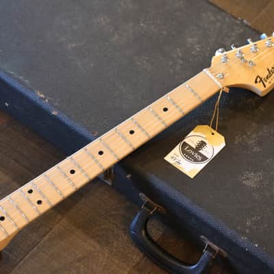 Vintage! 1977 Fender Stratocaster Double-Cut Electric Guitar Mocha Brown + OHSC image 3