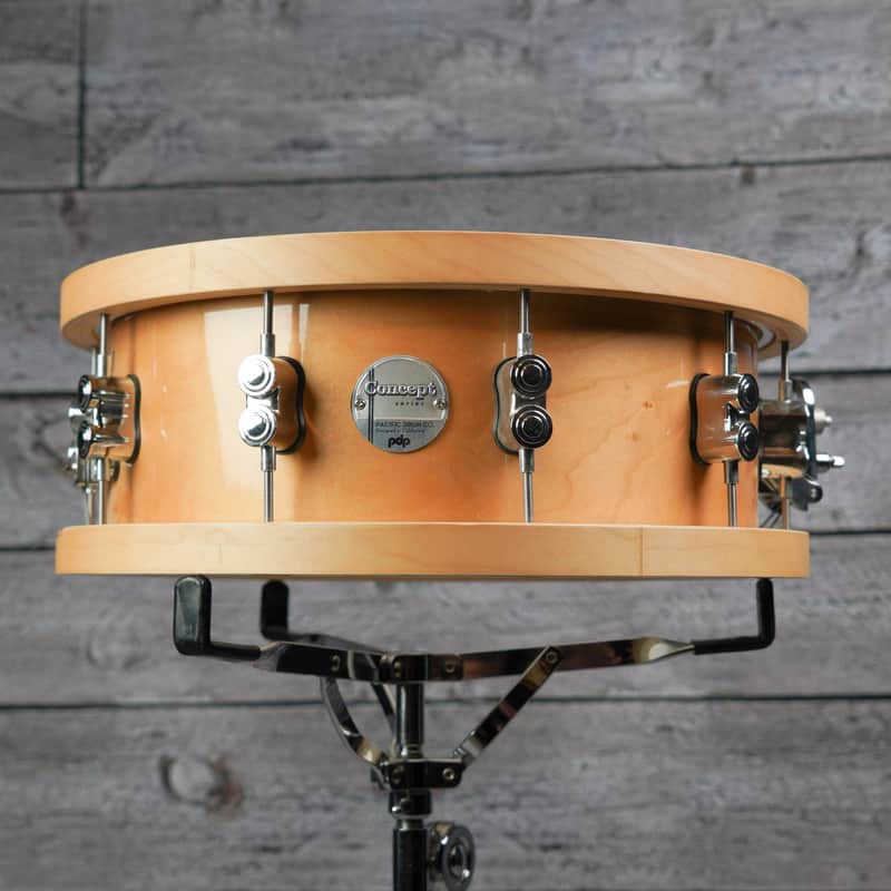 PDP 20-Ply Maple Snare with Wood Hoops - 14x5.5" image 1