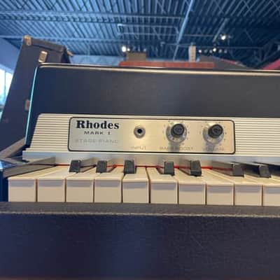 Rhodes Mark I Stage 73-Key Electric Piano 1976 - Black image 11