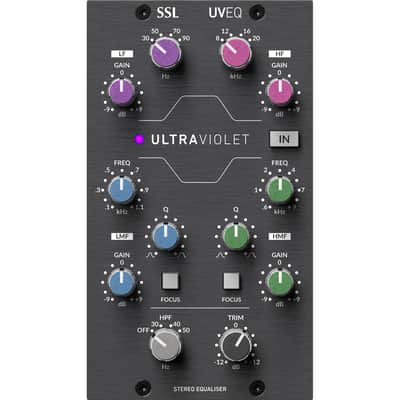 Solid State Logic UVEQ Ultraviolet EQ 500-Series Equalizer image 1