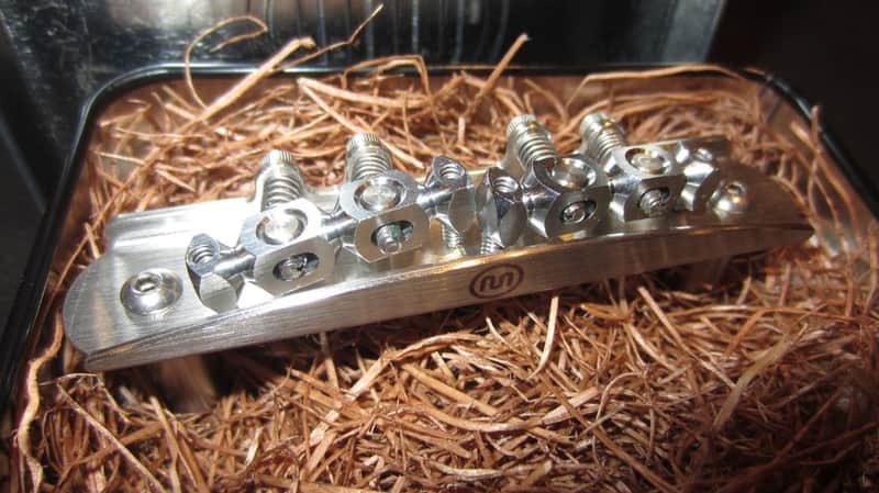 Like New Mastery M1 Jazzmaster Bridge 2025 - Chrome image 1