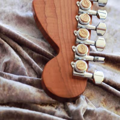 GB Liuteria Traditional Strato VegaTrem - strat style - Bog Oak image 3