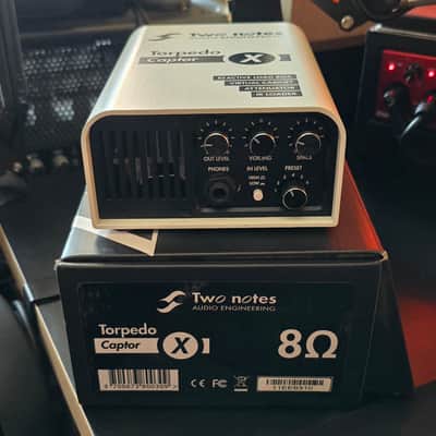 Two Notes Torpedo Captor X 8ohm Stereo Reactive Load Box / Attenuator 2020 - White image 5