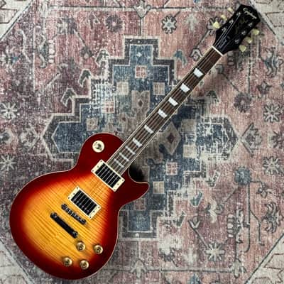 2020 Epiphone Les Paul Standard 50s Heritage Cherry Sunburst Electric Guitar W/ Roadrunner Gigbag! image 3