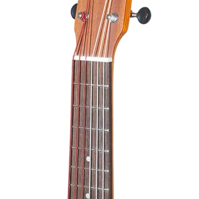 Ohana TKG-20 Mahogany Mini-Guitar - E to E Tuning + Gig Bag and More - B-stock image 5