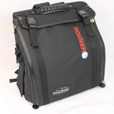 NEW Black Hohner Compadre Diatonic Button Accordion EAD Mi 31 12 image 2