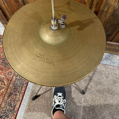 Zildjian 14" A Custom Hi-Hat Cymbals (Pair) image 6