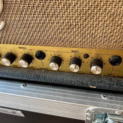 Marshall Model 3210 Lead 100 MOSFET Head 1980s - Black image 8
