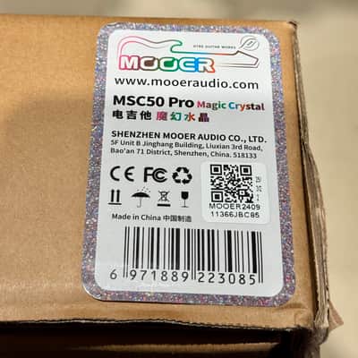 Mooer Guitars MSC50 PRO with Original Bag 2025 - MAGIC CRYSTAL Bild 21