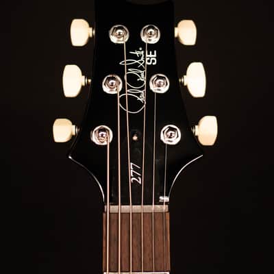 PRS SE 277 Baritone Electric Guitar, Charcoal Burst image 9