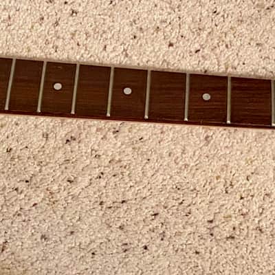 Stratocaster Style Rosewood Neck w/ Pointy Head image 1