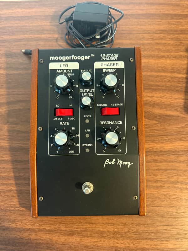 Moog MF-103 Moogerfooger 12-Stage Phaser 1999 - 2018 - Black image 1