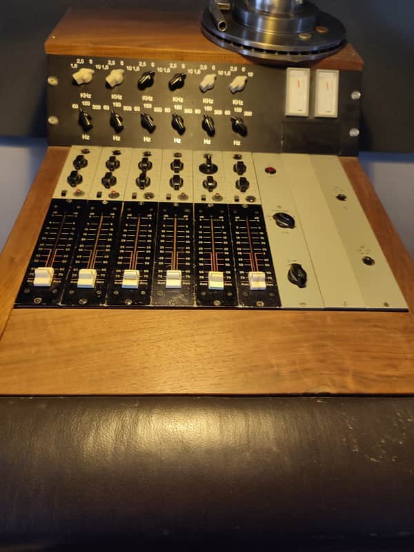 EAB / Geiling RE 85 recording/mixing console RE85 1965 - wood image 1