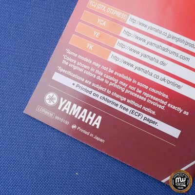 Yamaha Drums System Drums Catalog RARE image 3