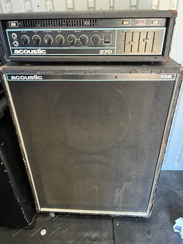 Acoustic Control Corp 270 and 106 1970s - Black image 1