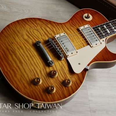 1999 Gibson Custom Shop 40th Anniversary 1959 Les Paul Reissue Tom Murphy Painted & Aged. Vintage World Edition image 5