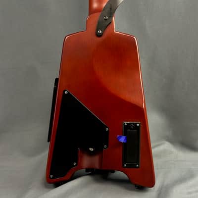 Steinberger Synapse ST-2FPA Transcale- Baritone Tuned - Flame Orange Burst w/ Gigbag image 11