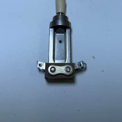 switchcraft  3 way toggle switch for les paul 60's-70's - nickel image 2