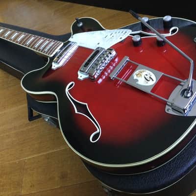 GALANTI HOLLOW BODY ANNI 60 - RED SUNBURST image 12