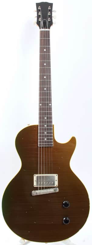 2024 Custom Handmade Les Paul Junior Standard korina goldtop image 1