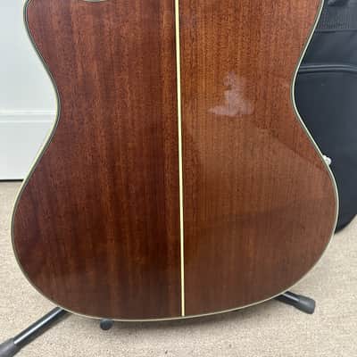 D'Angelico Excel Gramercy Grand Auditorium Acoustic Guitar with Electronics - Vintage Sunset image 5