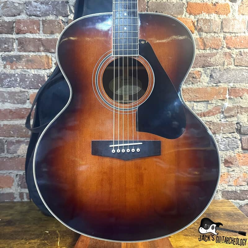 Yamaha CJ-818SB Jumbo Acoustic Guitar w/ GB (Sunburst - 1980s