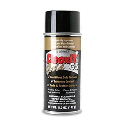 Hosa G5S-6 CAIG DeoxIT GOLD Contact Enhancer, 5% Spray, 5 oz image 1