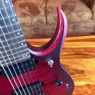 Ibanez RGD721FA-WUF Standard Satined Wine Red Burst Flat + NEW 2026 Model + In Stock image 7