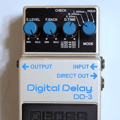 1995 Boss DD-3 Digital Delay SILVER - Rare Made in Japan Limited Edition - Blue PSA Label image 2