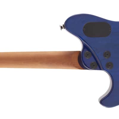 EVH Wolfgang WG Standard QM Tahiti Night Baked Maple Fingerboard image 2
