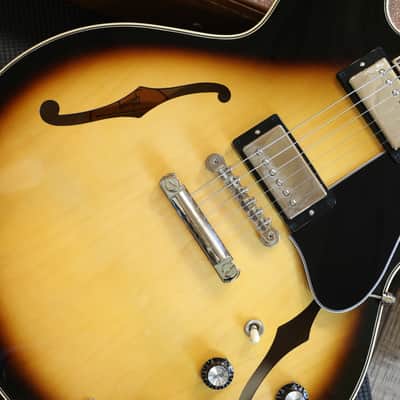 2023 Gibson ES-345 Semi-Hollow Electric Guitar Gloss Sunburst + OHSC image 5