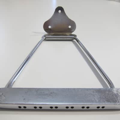 Gibson Acoustic 12 String Guitar Tailpiece Authentic Vintage Part Circa-1960s-Chrome image 6