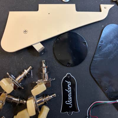 Gibson Les Paul Standard Complete Pickups Wiring Hardware 2024 - Nickel image 5