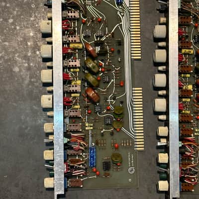 Auditronics 501 Channel Strip Preamp EQ Modules Vintage Rare Pre Equalizer as-is x4 channels image 12