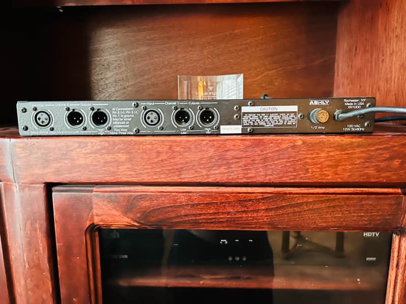 Ashly XR1000 Stereo Crossover 1990's Black image 1