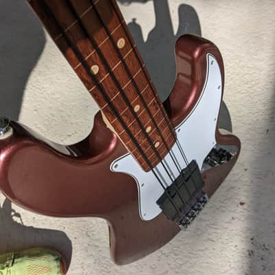 D Lakin Jazz Bass 2021 Salmon image 8