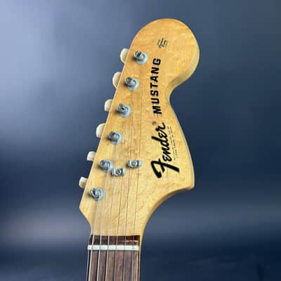 Vintage 1974 Fender Mustang 3 Color Sunburst w/OHSC TSU21018 image 14