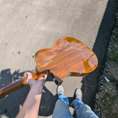 SX DJG-1 - Django style Gypsy Jazz guitar Natural image 9