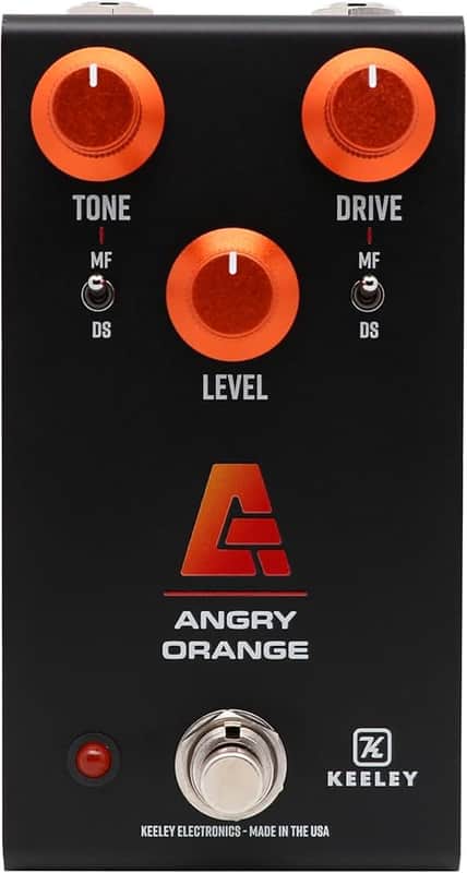Keeley Angry Orange Distortion & Fuzz Pedal image 1