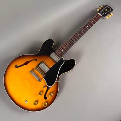 2024 Gibson ‘58 Reissue ES-335 Murphy Lab Heavy Aged Faded Tobacco Burst Limited Edition image 10