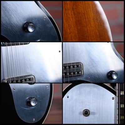 Motor Ave Guitars BelAire Black Top 2021 w/OHSC image 13