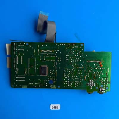 YAMAHA PSR-180 Keyboard Part: Main Board w/AC Phones Input PCB [XN804] image 2