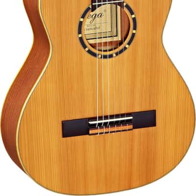 Ortega Guitars R122-3/4 Family Series 3/4 Body Size Nylon 6-String Guitar w/ Free Bag, Cedar Top and Mahogany Body, Satin Finish image 1
