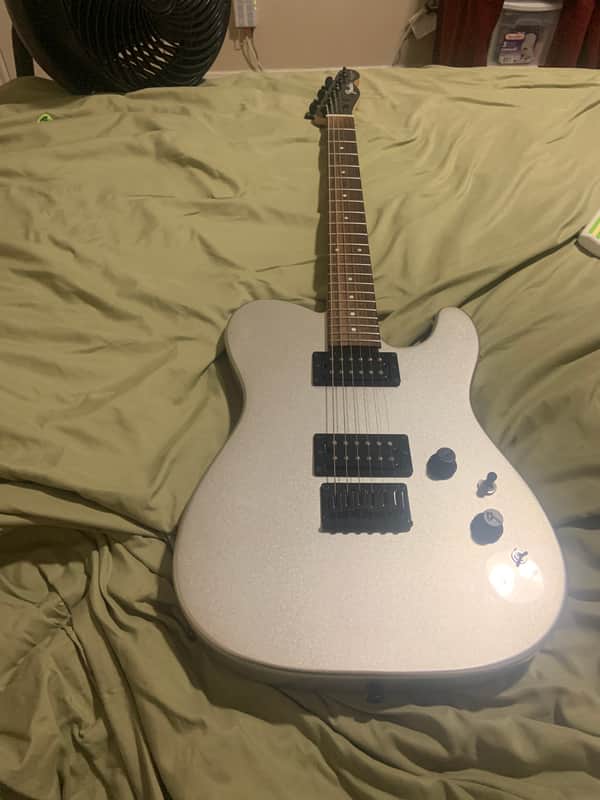 Fender MIJ Boxer Series Telecaster HH 2021 - Inca Silver image 1